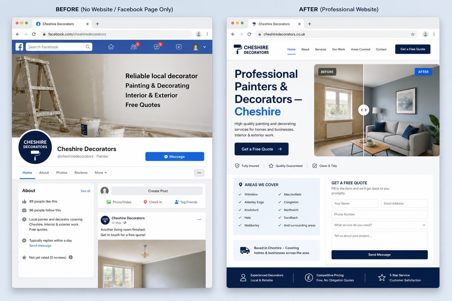 Decorator — Cheshire sample redesign